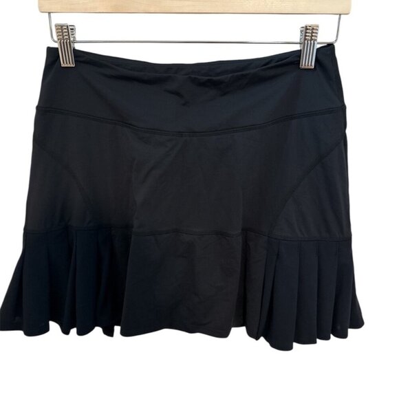 Tonic Active Pleated Tennis Skirt – Black (Size M) | Made in Canada! - Picture 1 of 6